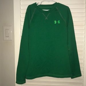 Boys long sleeve waffle weave